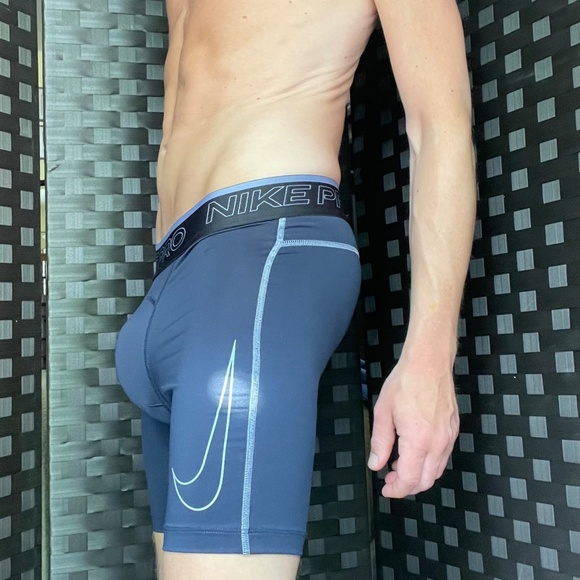 Nike Men’s Dri-Fit Pro Obsidian Training Tight Short Sz Small - Navy, NWOT - Picture 3 of 13